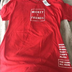 Disney red T-shirt